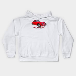 1962 Porsche T6B Notchback Coupe Kids Hoodie